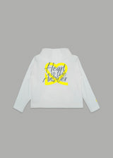 HOODIE HEART BLANCA