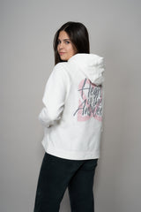 HOODIE HEART BLANCA