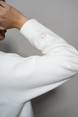 HOODIE HEART BLANCA
