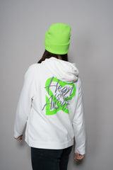 HOODIE HEART BLANCA