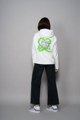 HOODIE HEART BLANCA