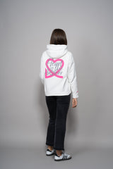 HOODIE HEART BLANCA