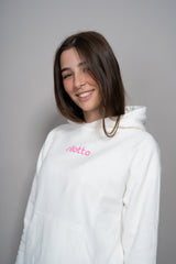 HOODIE HEART BLANCA
