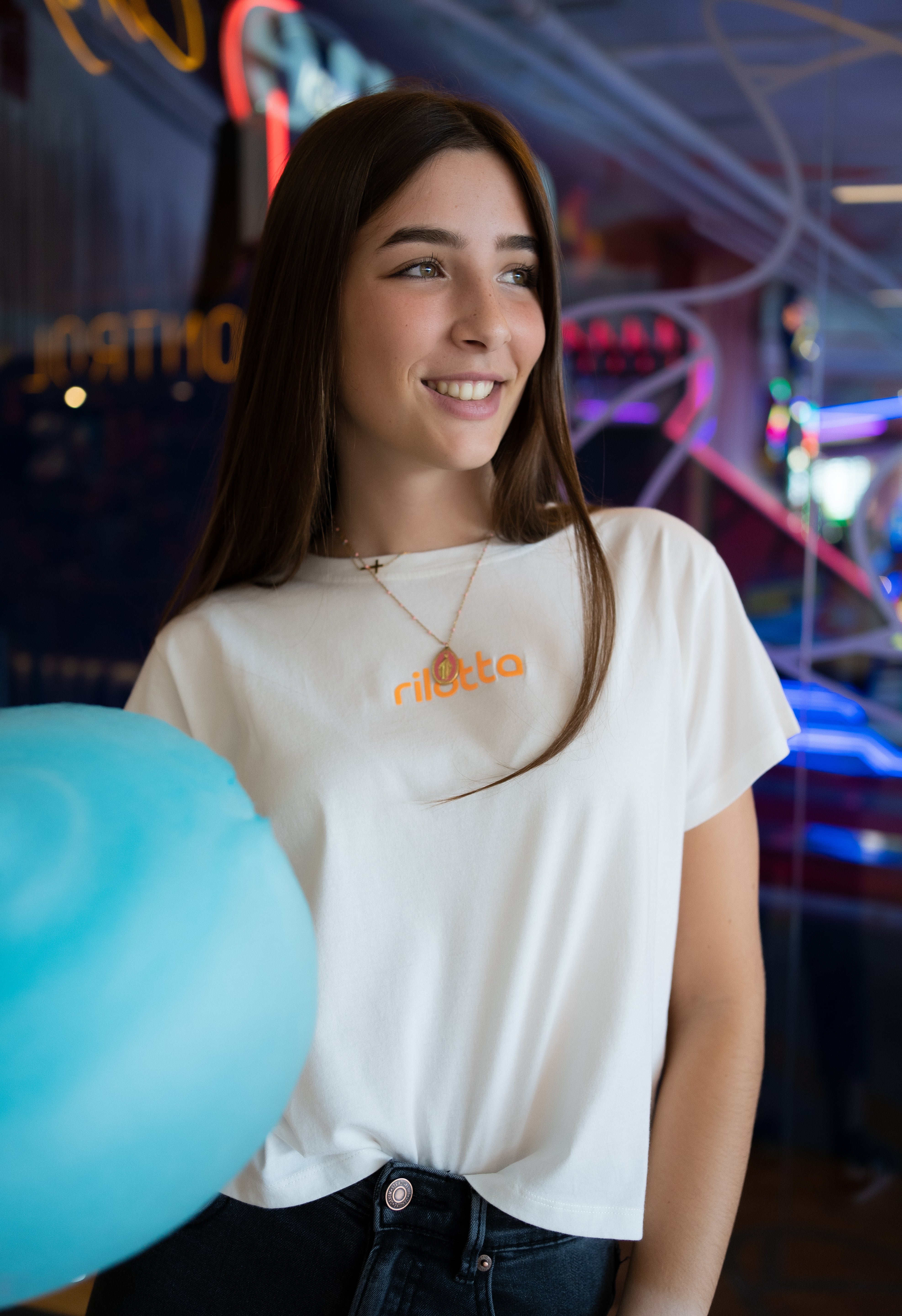 CAMISETA HEART BLANCA