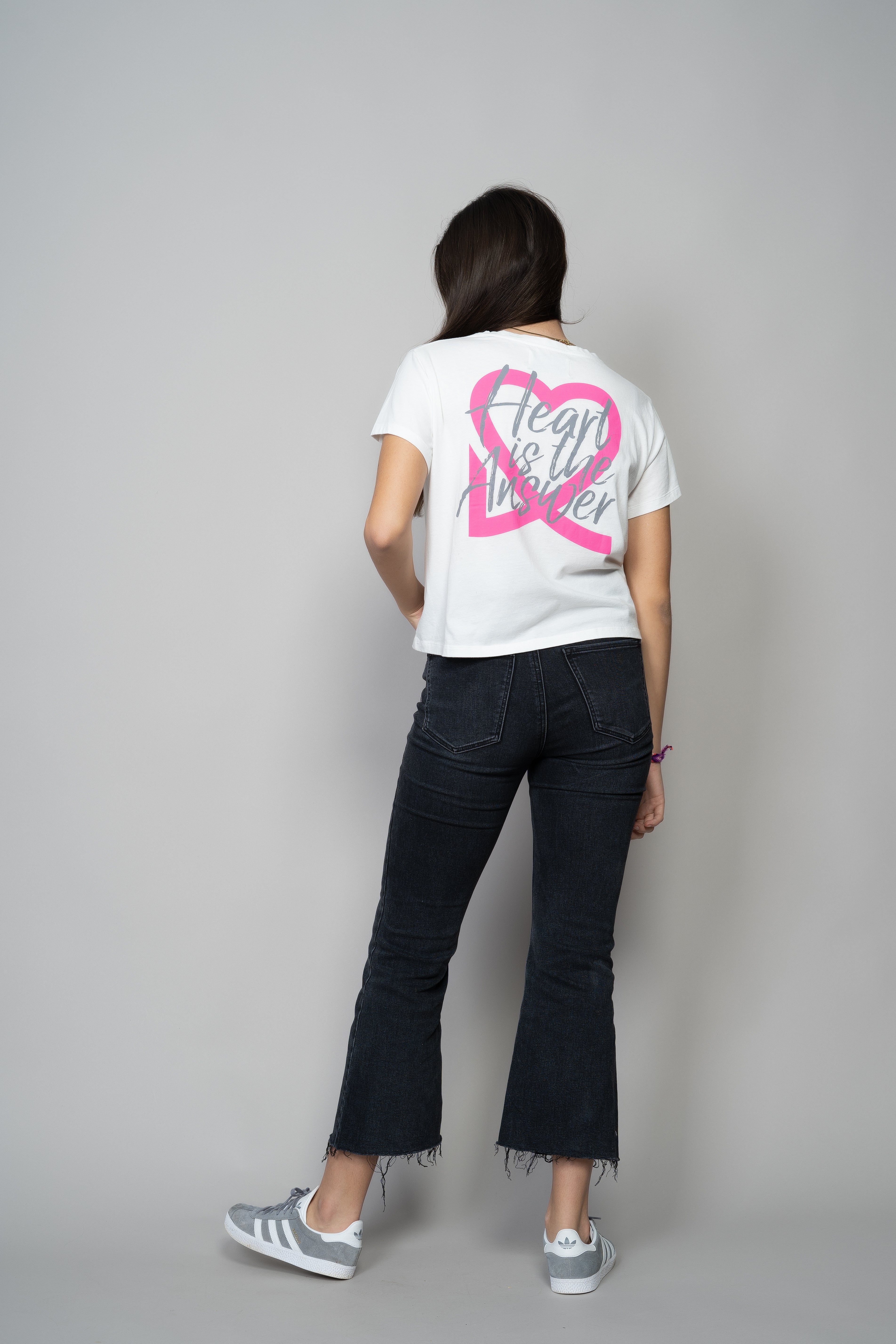 CAMISETA HEART BLANCA
