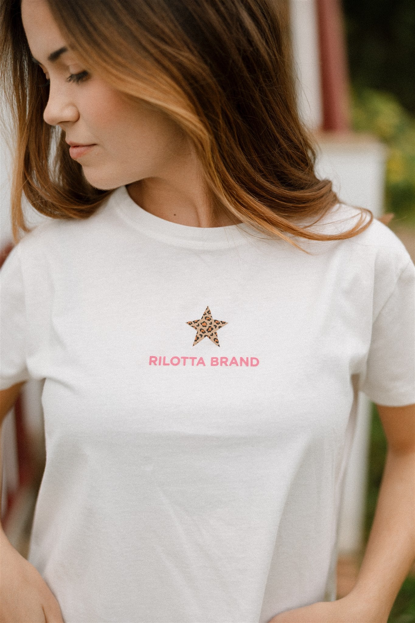 CAMISETA STAY WILD BLANCA