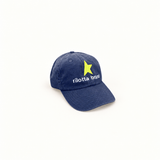 GORRA DENIM MEDIA ESTRELLA AMARILLO FLÚOR