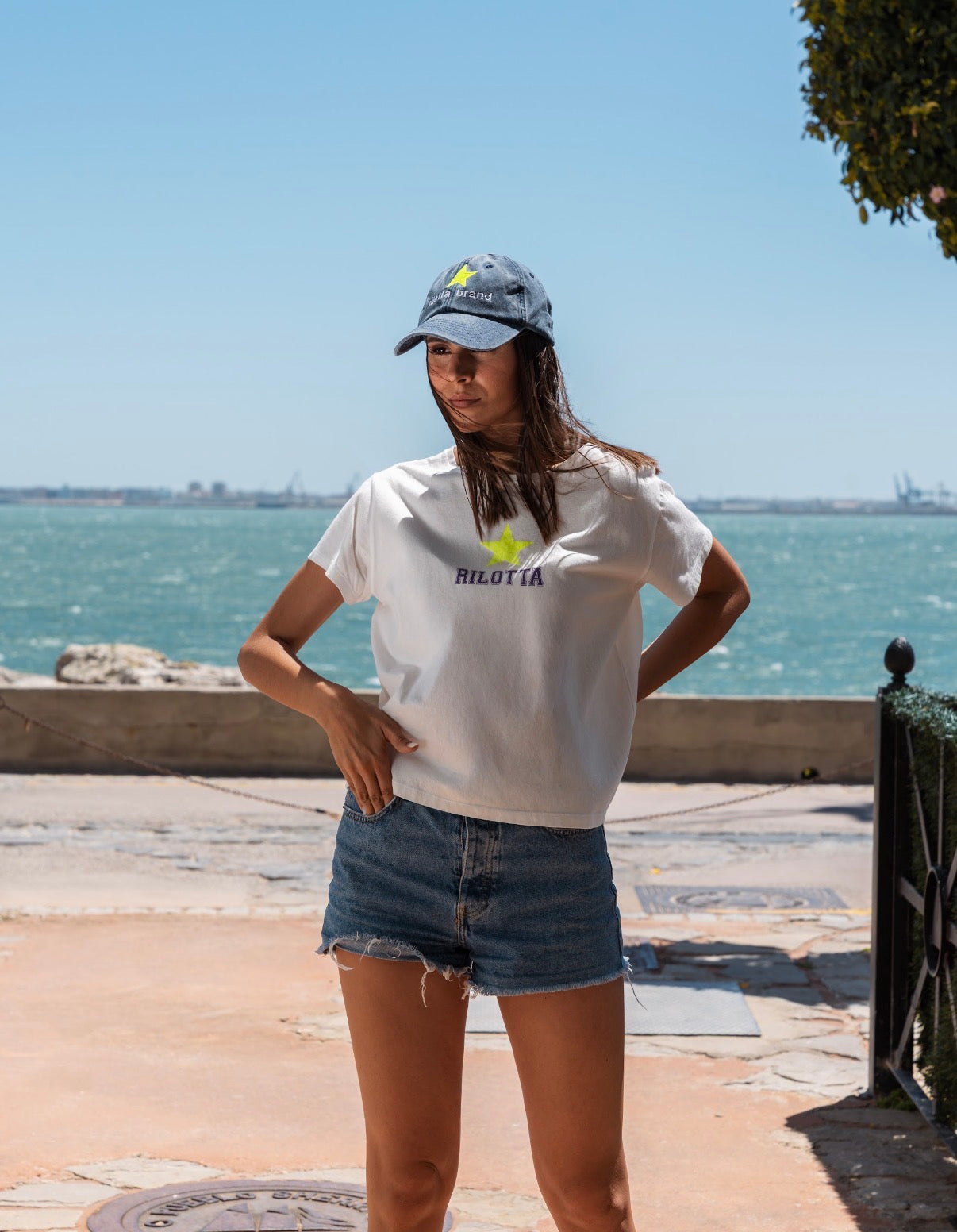 CAMISETA STAR GLITTER BLANCA
