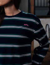 CAMISETA RAYAS MANGA LARGA TRAP