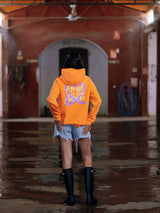 HOODIE HEART NARANJA FLÚOR (INVIERNO)