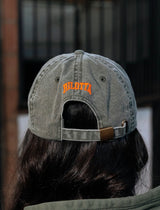 GORRA VERDE 2 ESTRELLAS NARANJA FLUOR