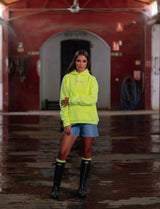 HOODIE HEART AMARILLA FLÚOR (INVIERNO)
