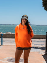 HOODIE HEART NARANJA FLUOR (VERANO)