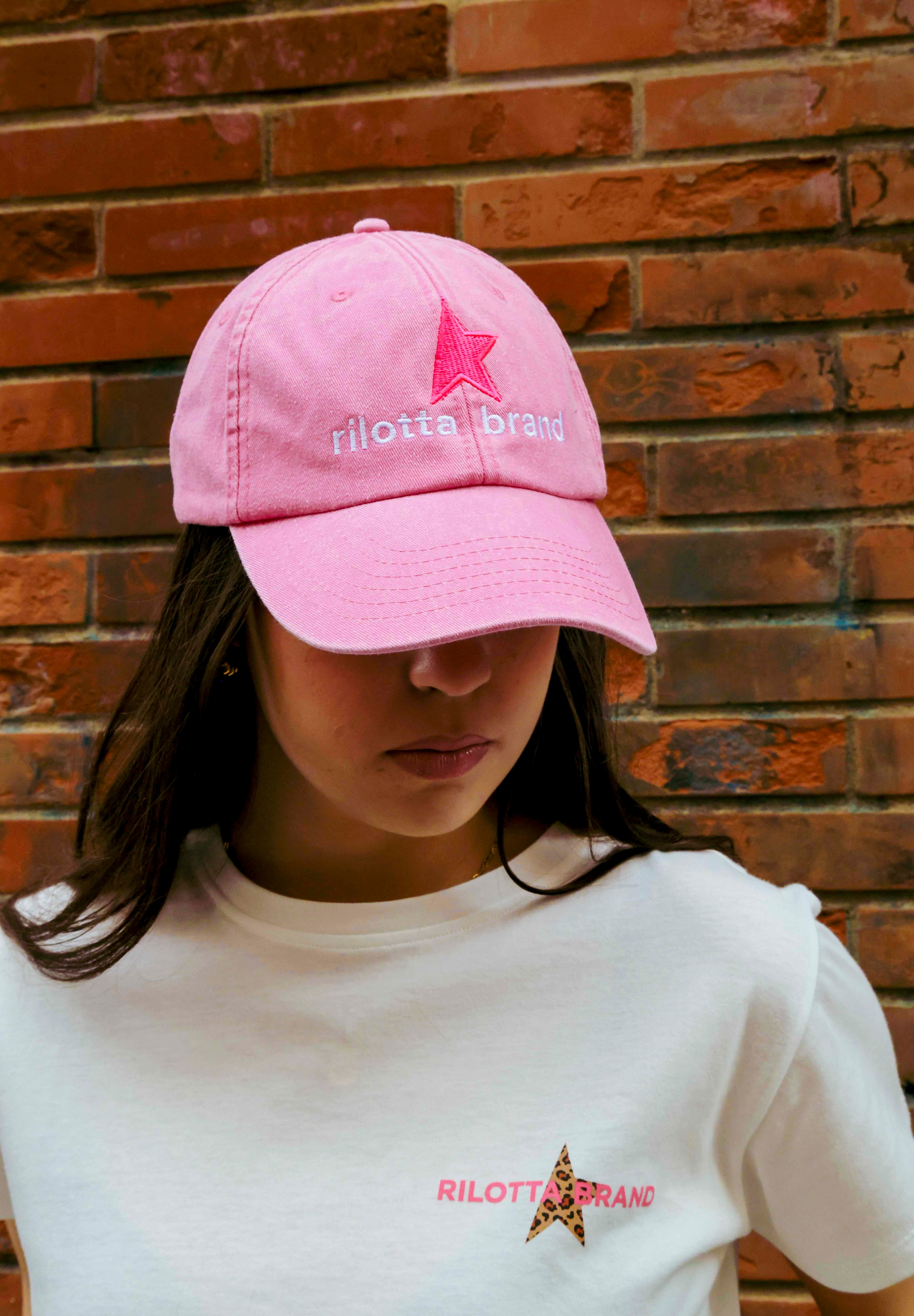 GORRA ROSA CHICLE RILOTTA BRAND MEDIA ESTRELLA