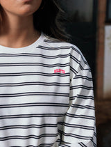 CAMISETA RAYAS MANGA LARGA R23