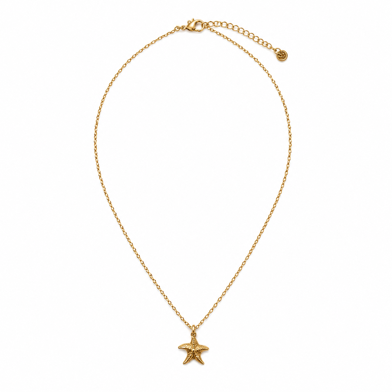 COLLAR SEA STAR GOLD