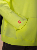 NEON YELLOW HEART HOODIE (SUMMER)