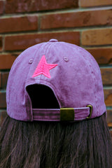 GORRA ORQUÍDEA RILOTTA BRAND MEDIA ESTRELLA ROSA FLÚOR