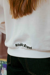 SUDADERA BE THE BEST BLANCA