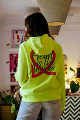 HOODIE HEART AMARILLA FLÚOR