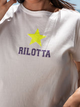 CAMISETA STAR GLITTER BLANCA