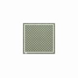 PAÑUELO VERDE MUSGO LUNAR BEIGE