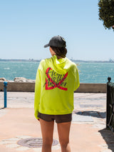 HOODIE HEART AMARILLO FLUOR (VERANO)