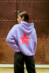 HOODIE PINK STAR LAVANDA