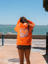 HOODIE HEART NARANJA FLUOR (VERANO)