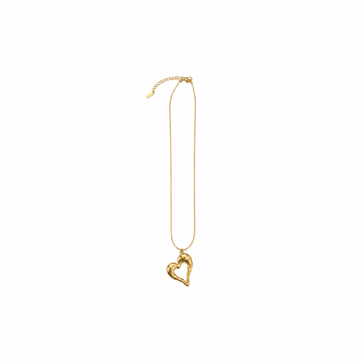 COLLAR HEART GOLD