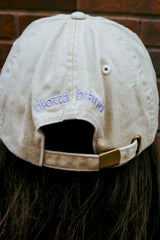 GORRA BEIGE MEDIA ESTRELLA LAVANDA