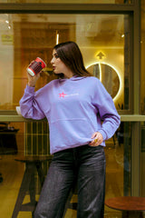HOODIE PINK STAR LAVANDA