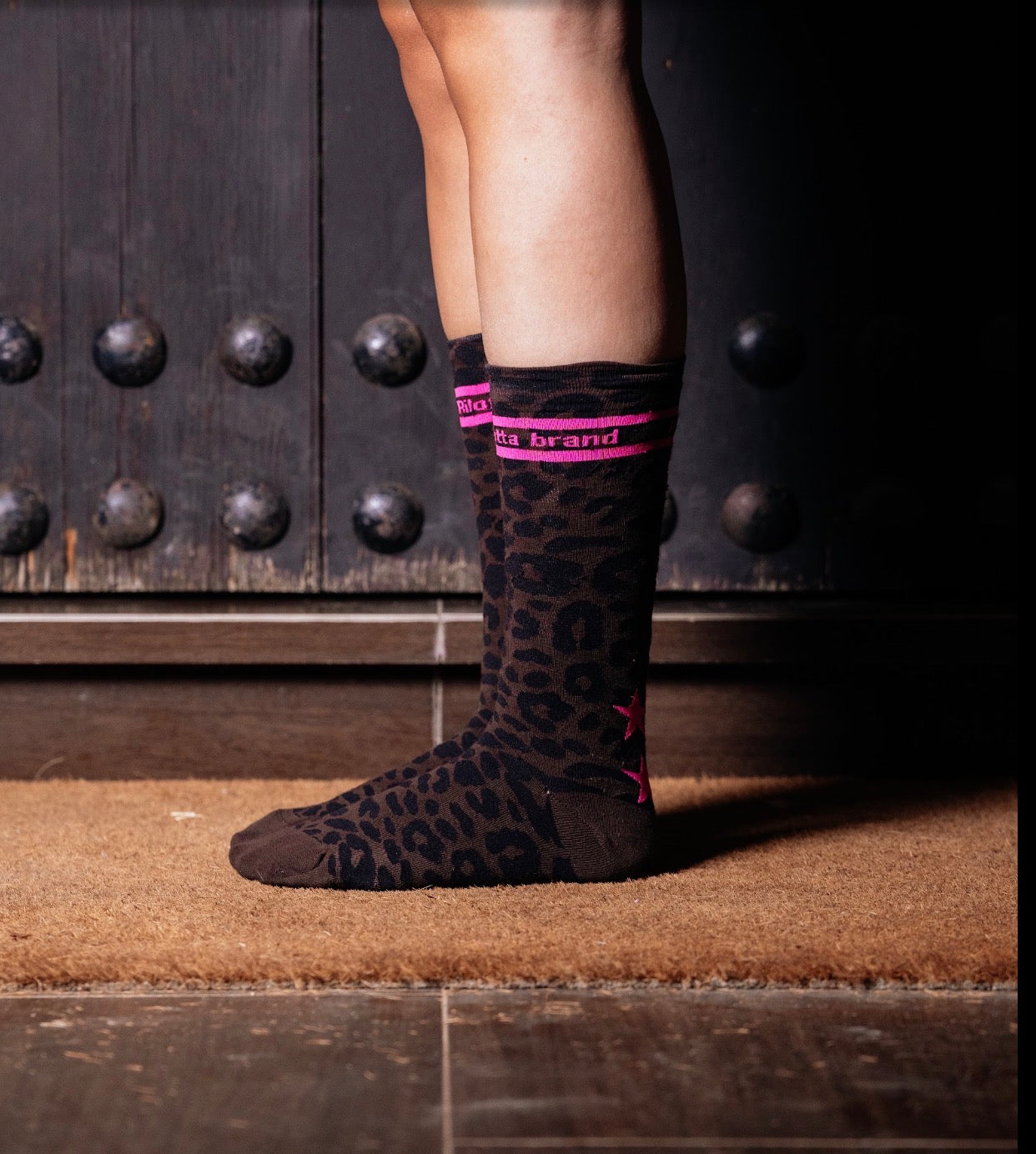 CALCETINES LEOPARD 2 STARS