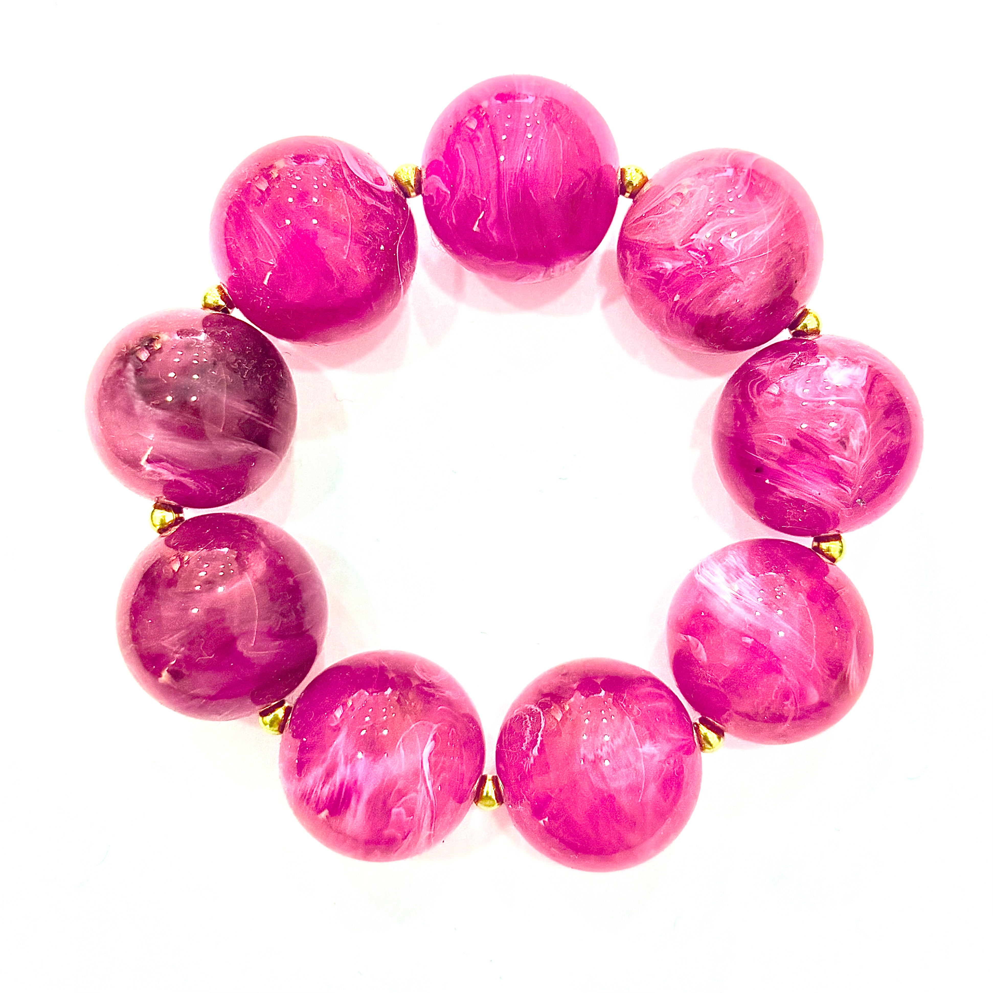 PULSERA BOLAS ACERO
