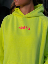 HOODIE HEART AMARILLA FLÚOR (INVIERNO)