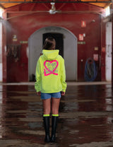 HOODIE HEART AMARILLA FLÚOR (INVIERNO)