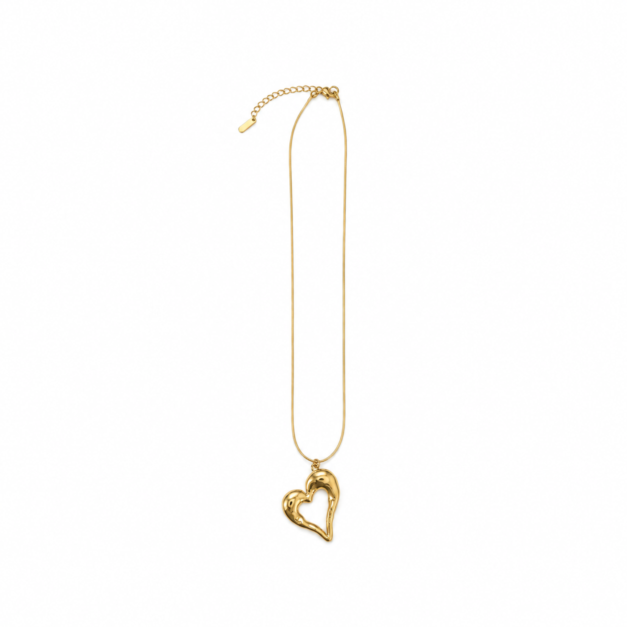 COLLAR HEART GOLD