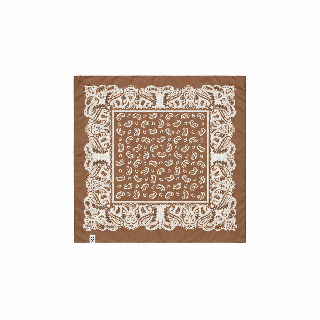 PAÑUELO PAISLEY CAMEL