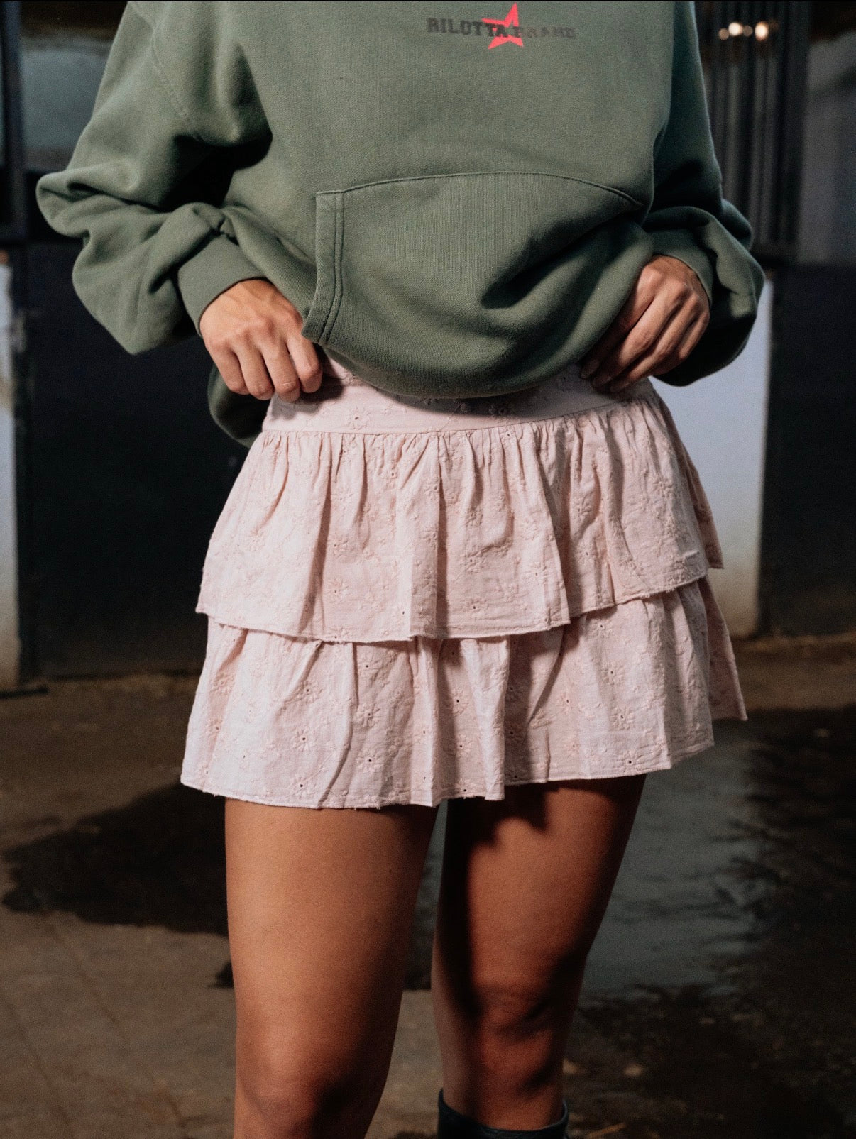 FALDA MICAELA ROSA