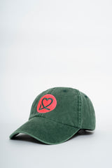 GORRA PARCHE CORAZÓN VERDE