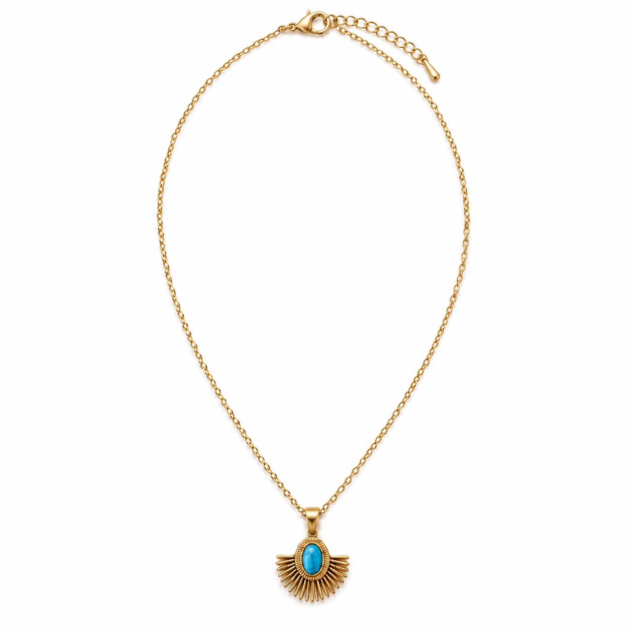 COLLAR SUN TURQUESA