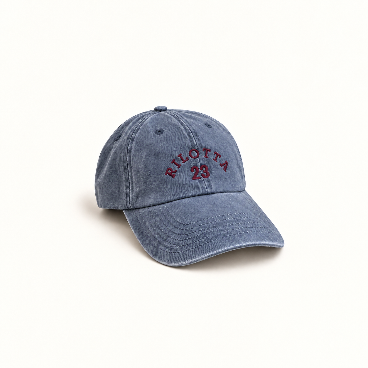 GRAUE RILOTTA 23 CAP WEINROTES LOGO