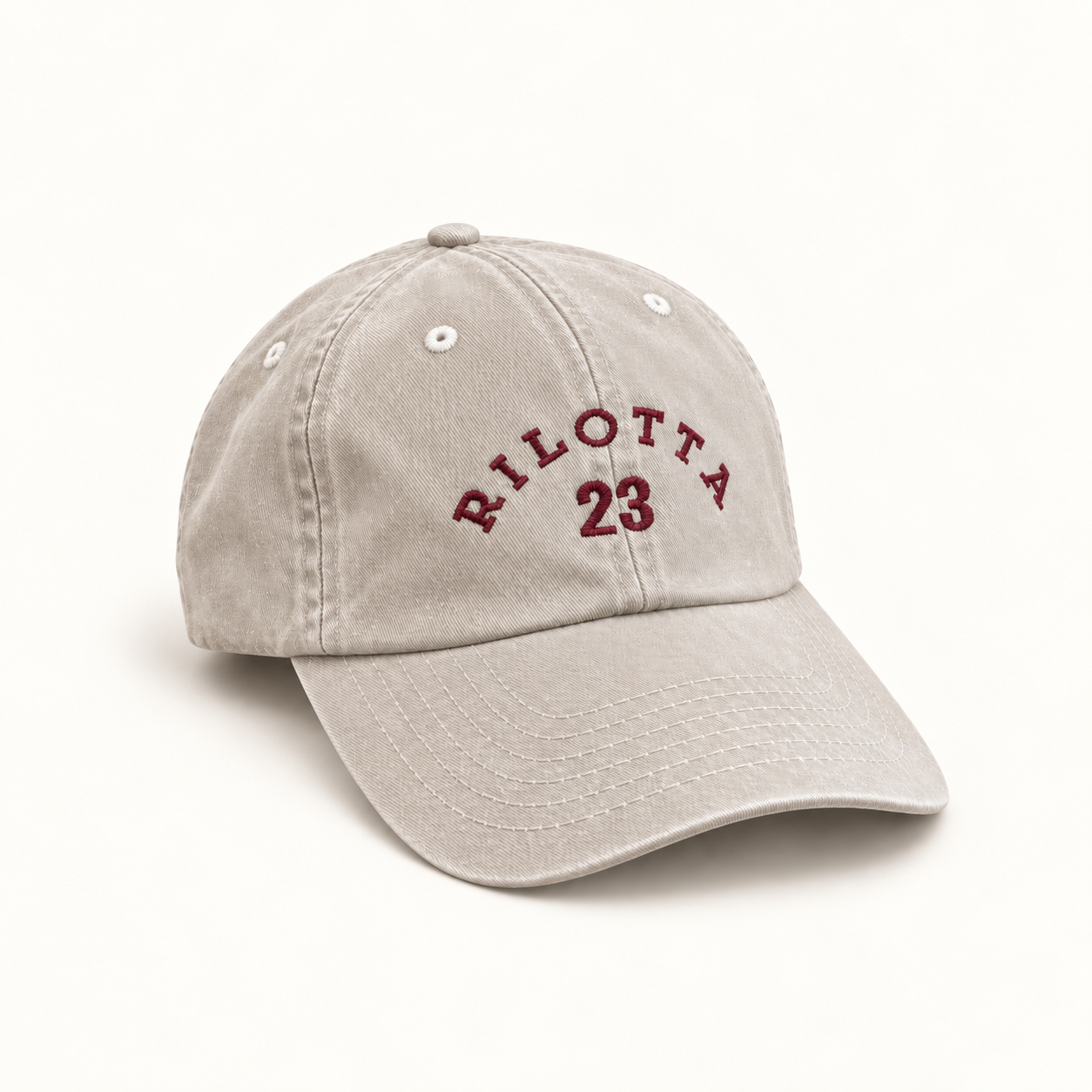 GORRA BEIGE RILOTTA 23 VINO