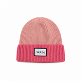GORRO BICOLOR ROSA PALO CON ROSA
