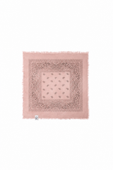 PAÑUELO BANDANA ROSA EMPOLVADO