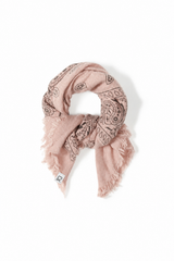 PAÑUELO BANDANA ROSA EMPOLVADO