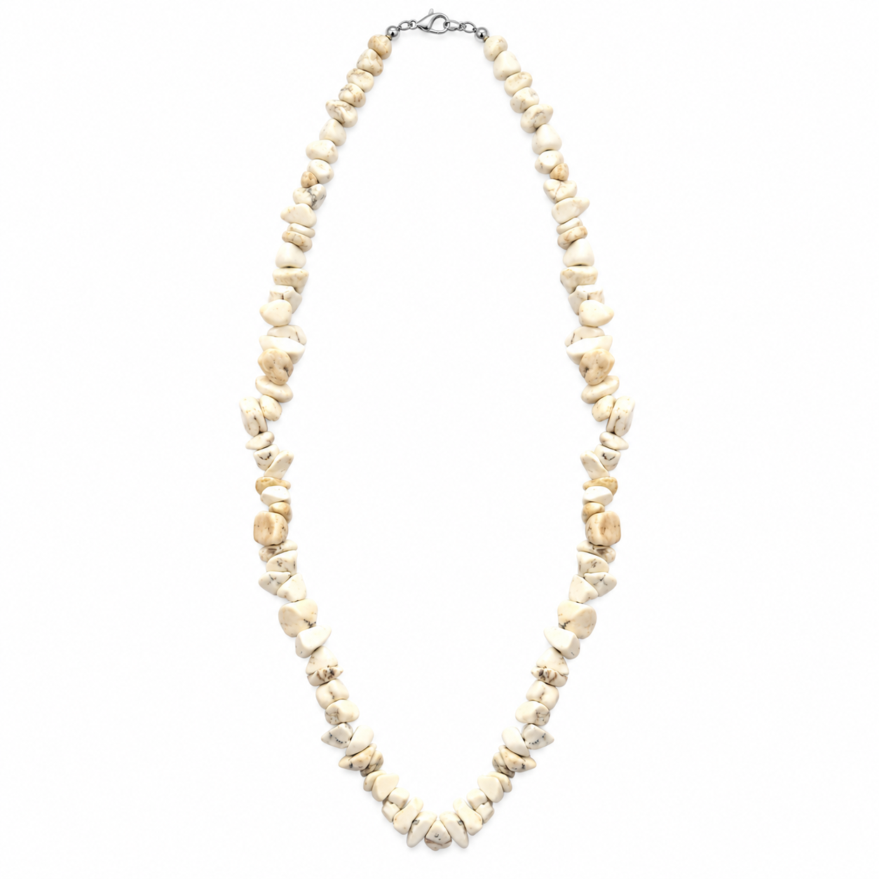 COLLAR PIEDRAS BLANCAS