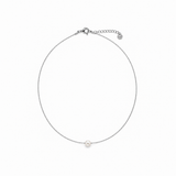 COLLAR PEARL SILVER