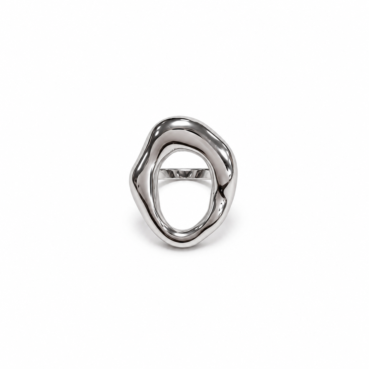 ANILLO DROP SILVER BIG