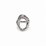 ANILLO DROP SILVER BIG